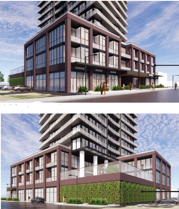 Front and rear renderings