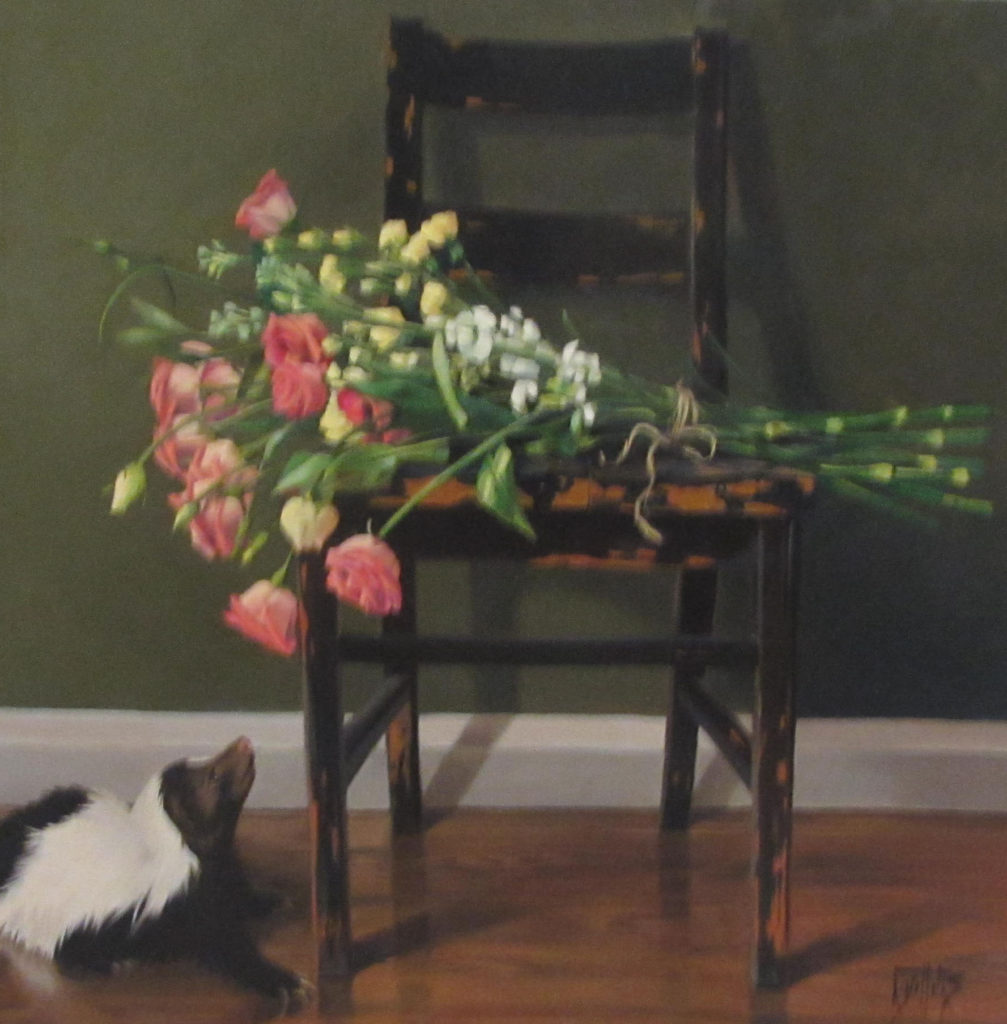 4_ Helen Griffiths, After A Day in (the country), oil, 2015
