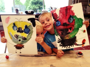AGB kids withj art