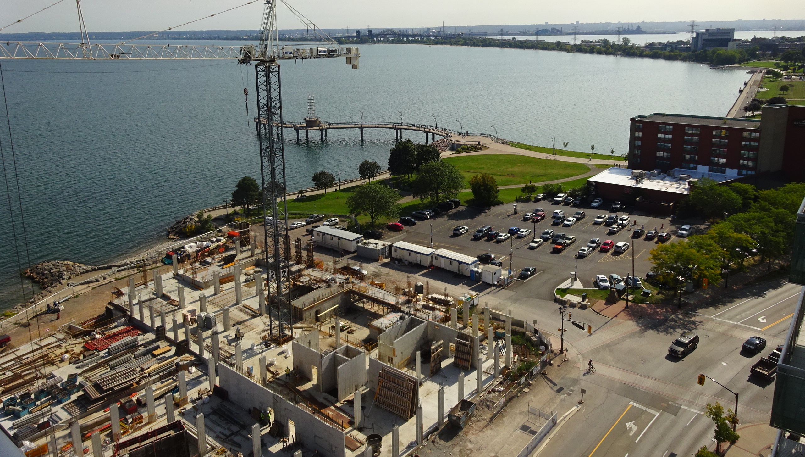 Aerial - Bridgeater - looking to Waterfront