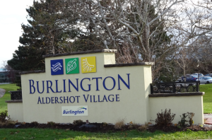 Aldershot Village sign Plains Rd