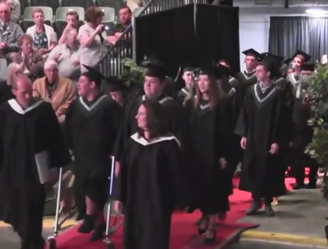 Bateman graduation class 2017