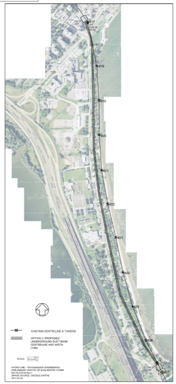 Beachway hydro option 3 underground