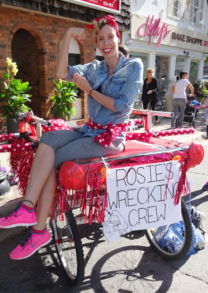 Bed race 2015 Rosie