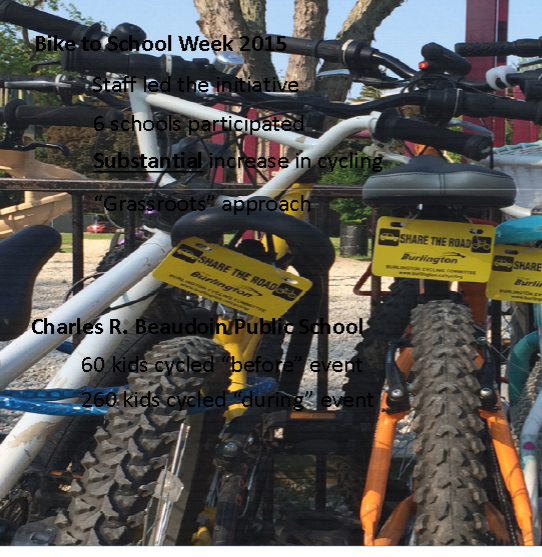 Bikes at Beaudoin school 2
