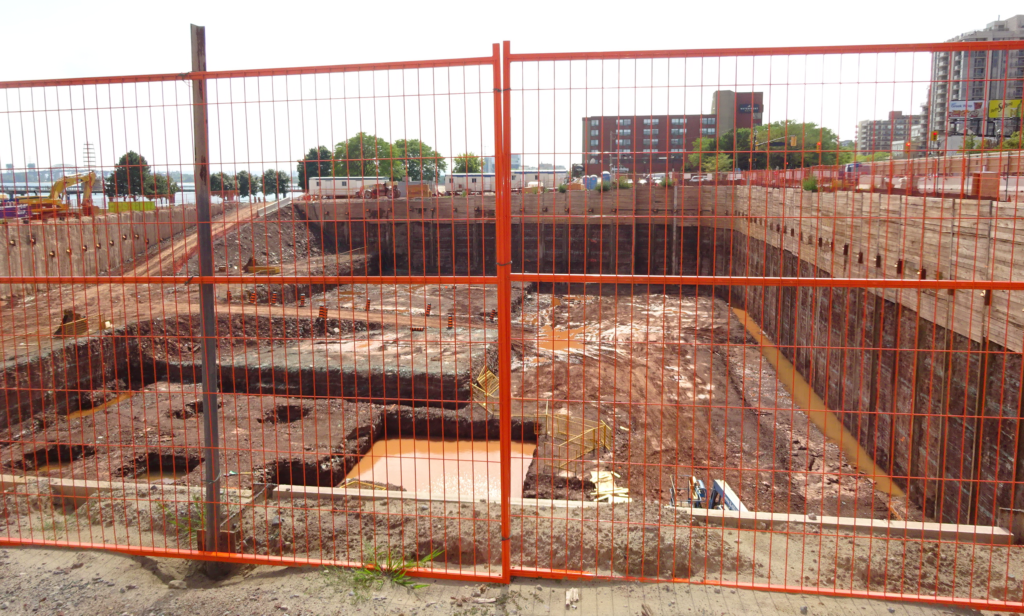 Bridgewater - 4 levels of parking - hole