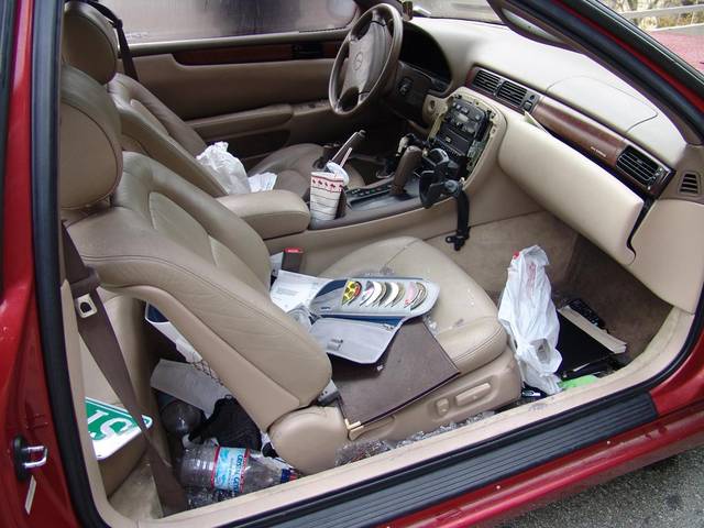 Car broken into