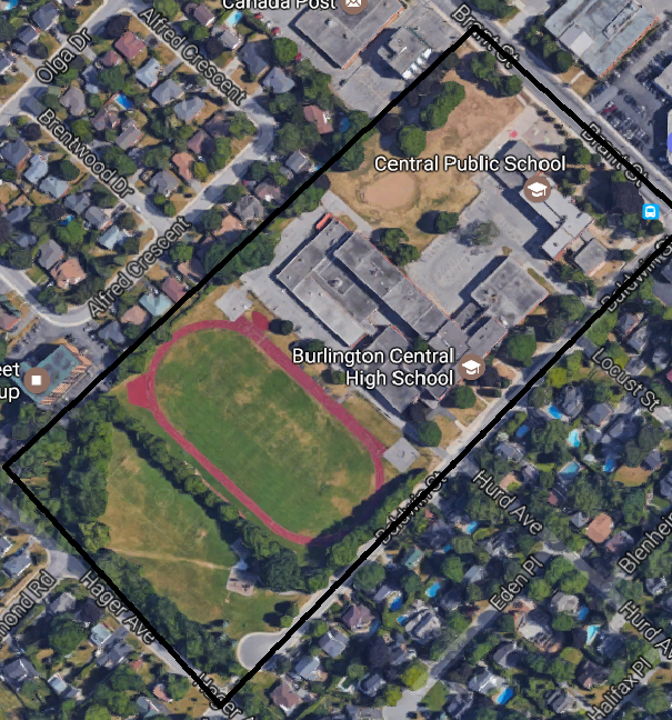 Central property aerial