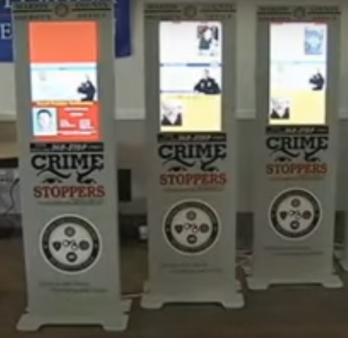 Crime Stoppes kiosks