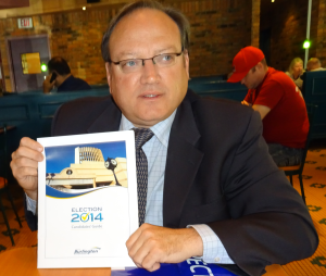Curran with candidate manual