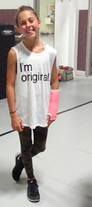 Dance Lauren Salt with pink cast