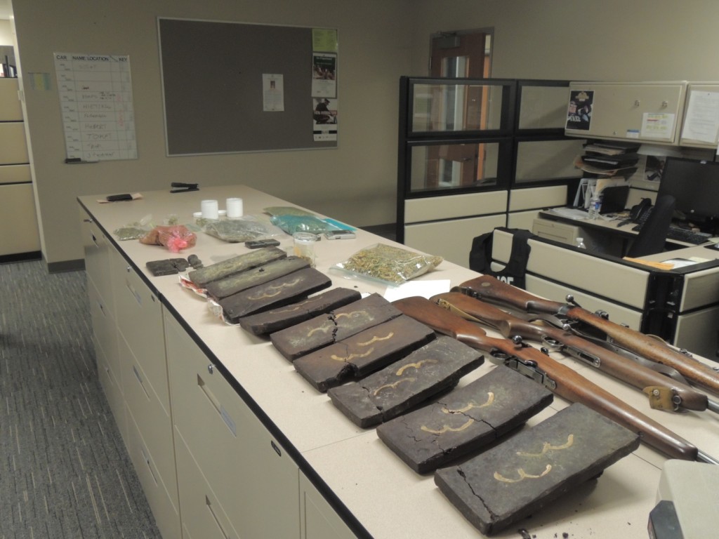 Drug bust over 100-000