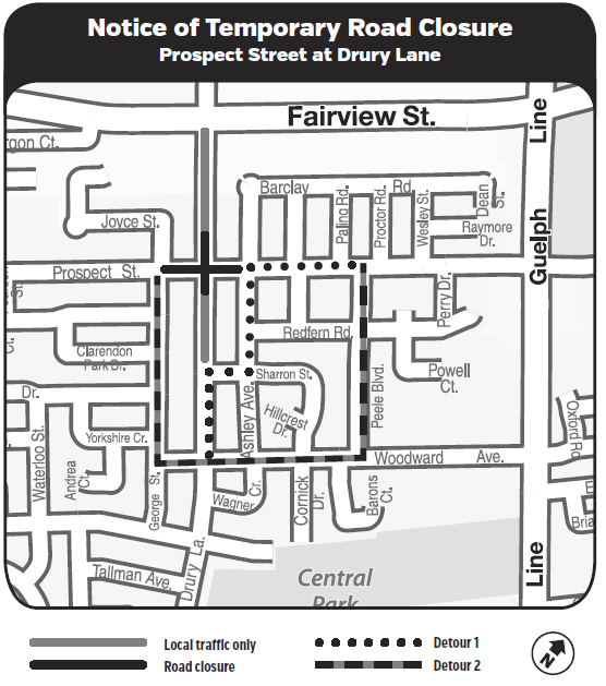 Drury lane map