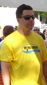 Flood Up Creek T shirt yellow