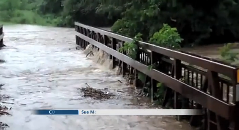 Flood weather network bridge