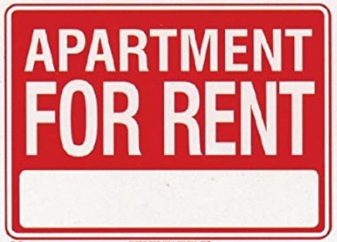 For rent sign