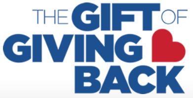 Giving back logo