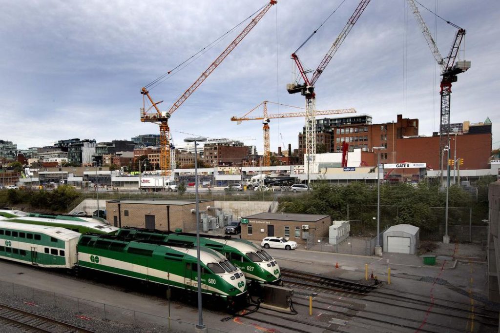 Go trains and high rises