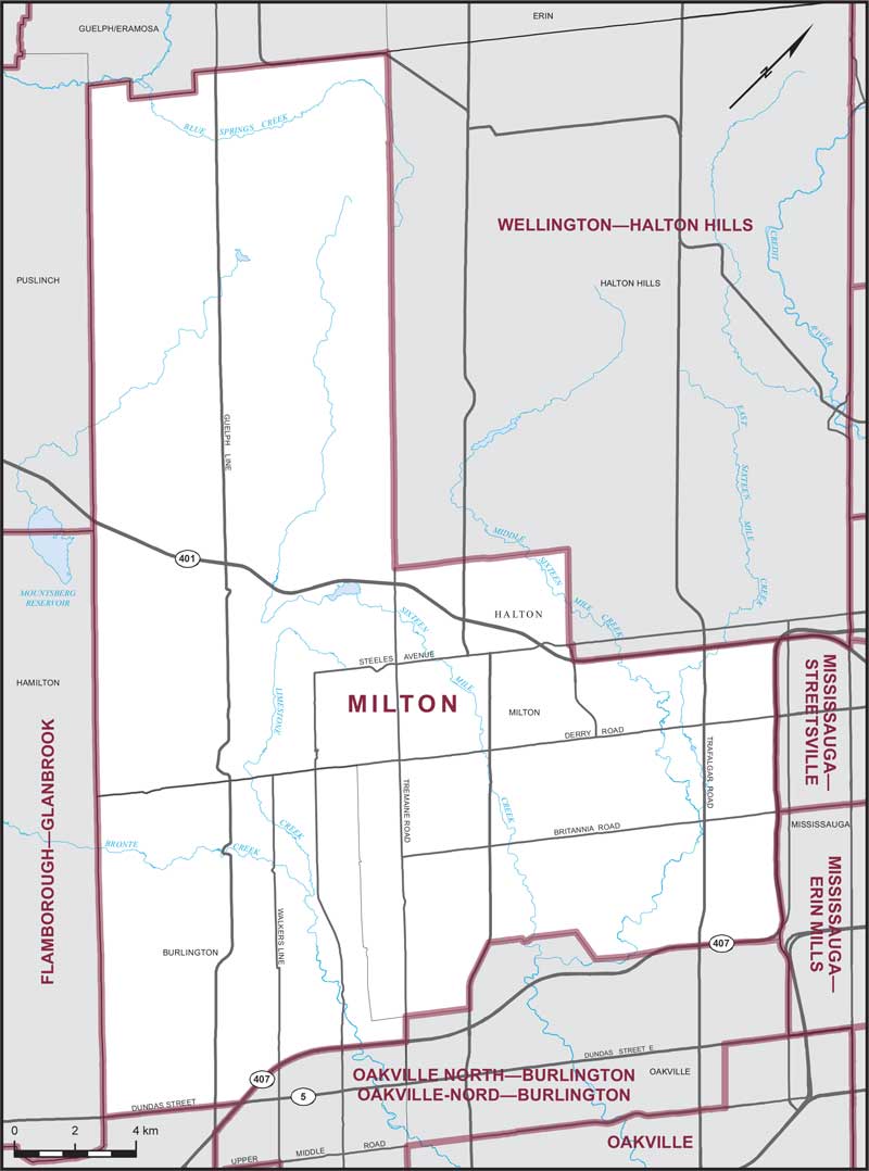 Halton boundary from WM