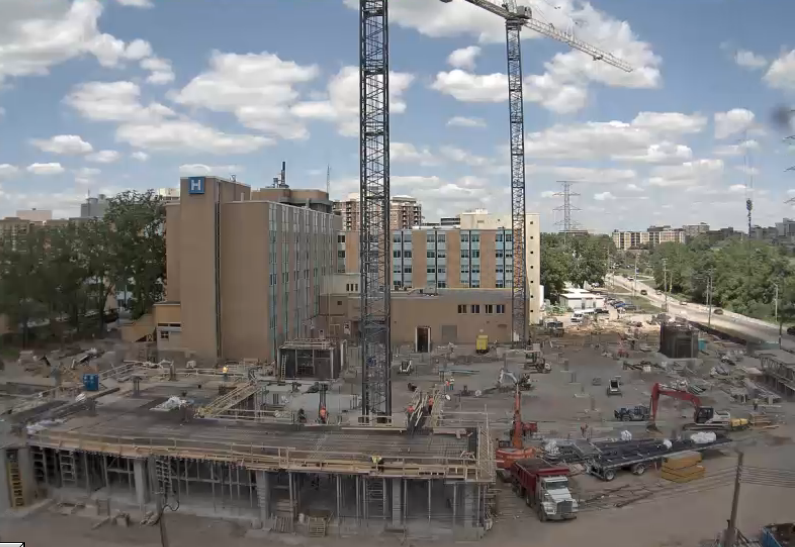 Hospital earth cam