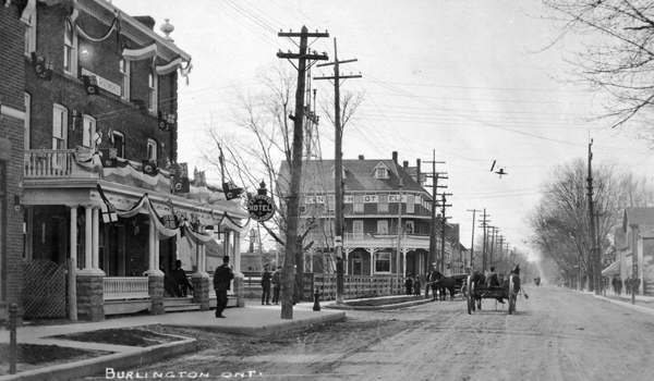 Hotel on lower Brant Street