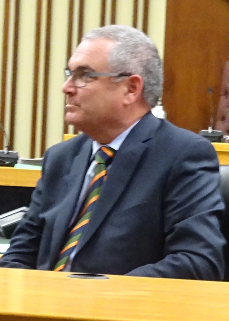 City manager James Ridge 