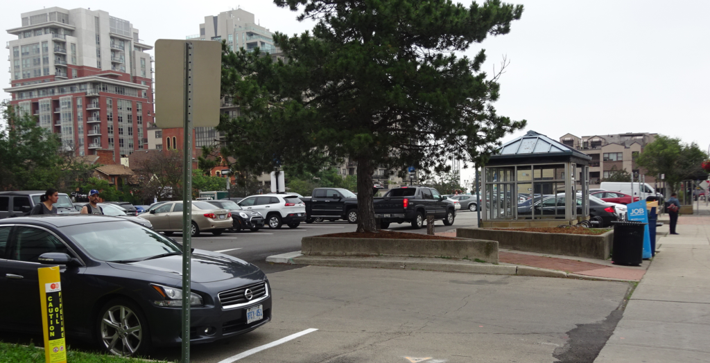 John Street - Elizabeth parking lot