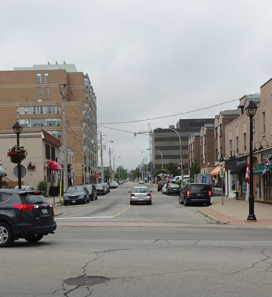 John street looking nth from Lkshore