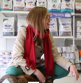 Karina Gould with cat