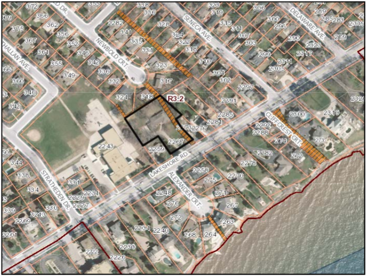 Lakeshore Rosedale site location