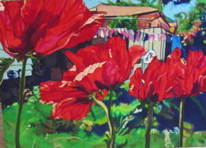 Losier - Red poppies