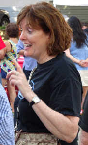 McMahon at Up Creek - side view - smile