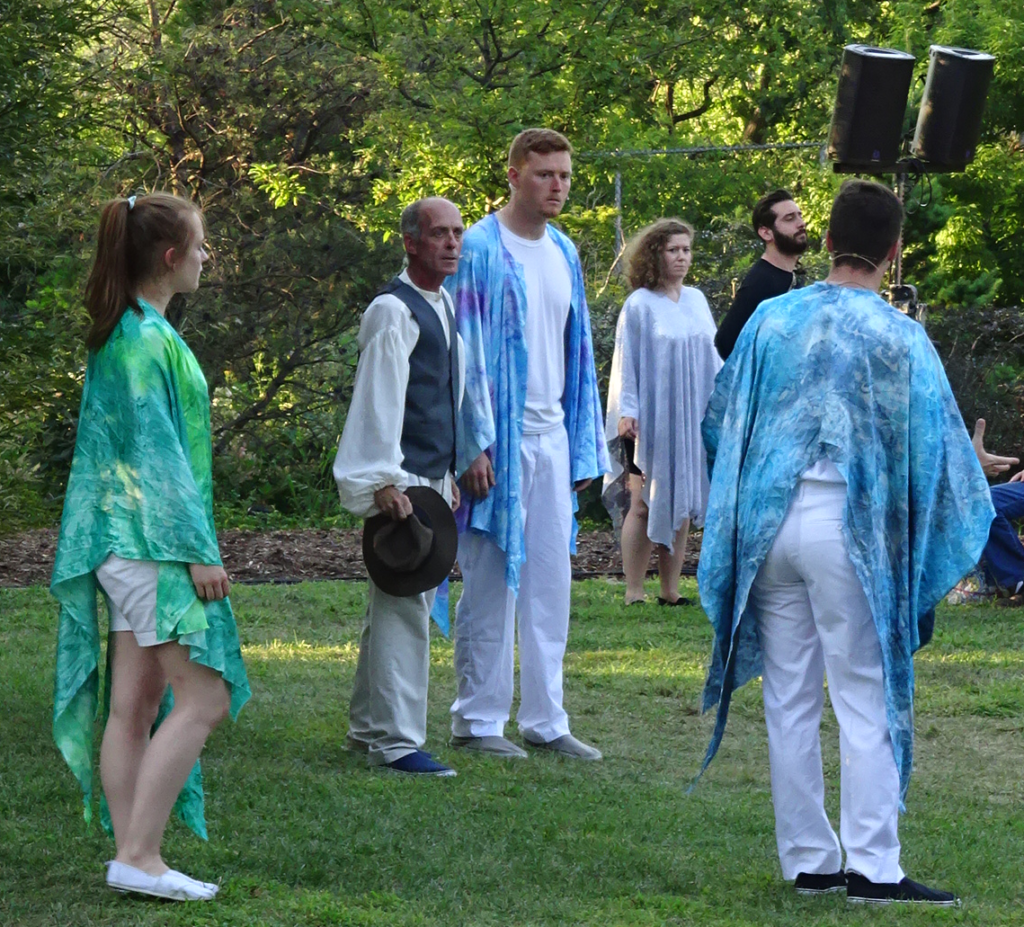 Midsummer - on the lawn