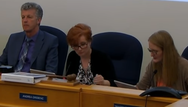 Miller while motion being read May 2-18