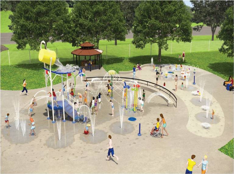 Nelson Splash-Pad