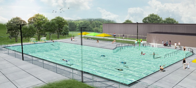 Nelson pool Rendering