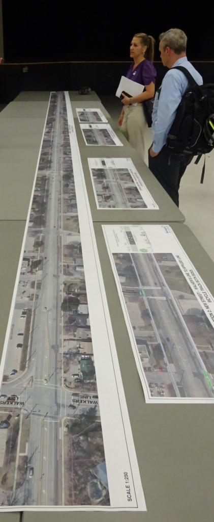 New Street bike lanes - long pic
