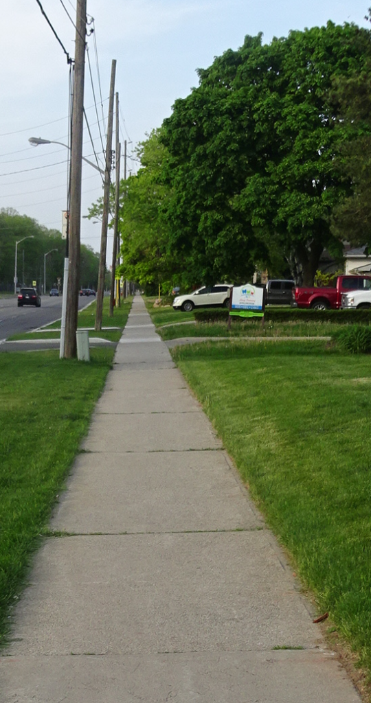 New street south side single lane ay Bateman