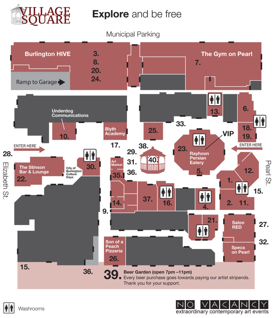 No Vacancy map