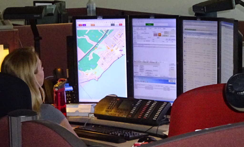 Operator at dispatch