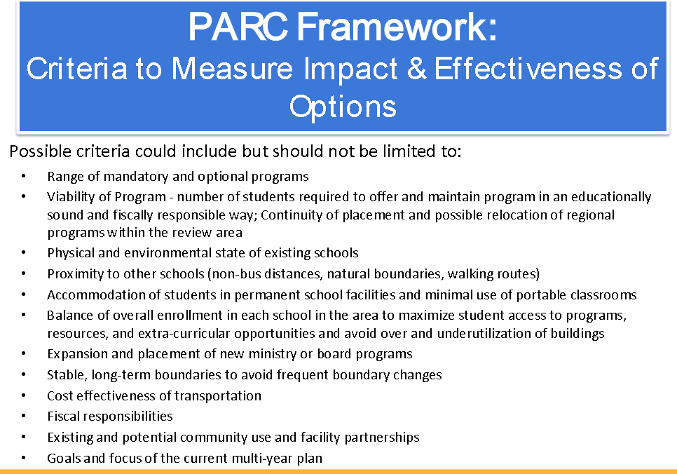 PARC framework