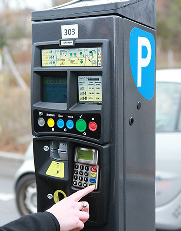 Parkeon - front view