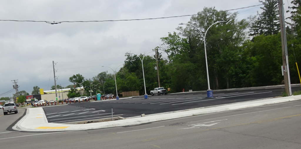 Parking lot CArolina and John June 2019