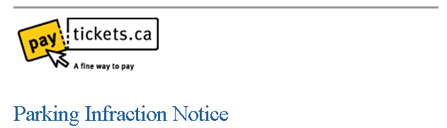 Parking notice part 1