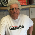 Parr wearing T-shirt