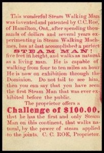 Pic 4A Steam Man Back of Card