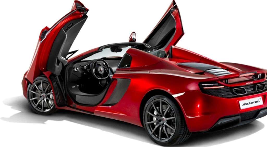 Police McClaren Spyder