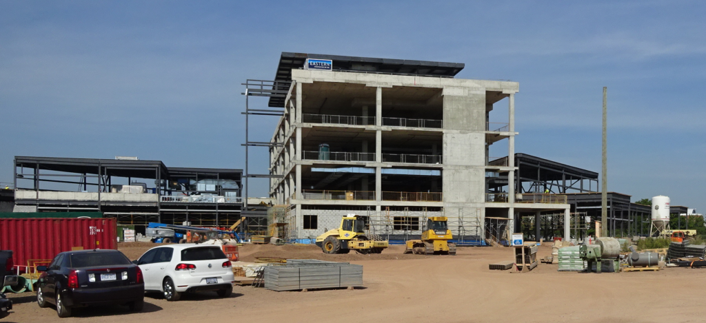 Police station - new - from east side