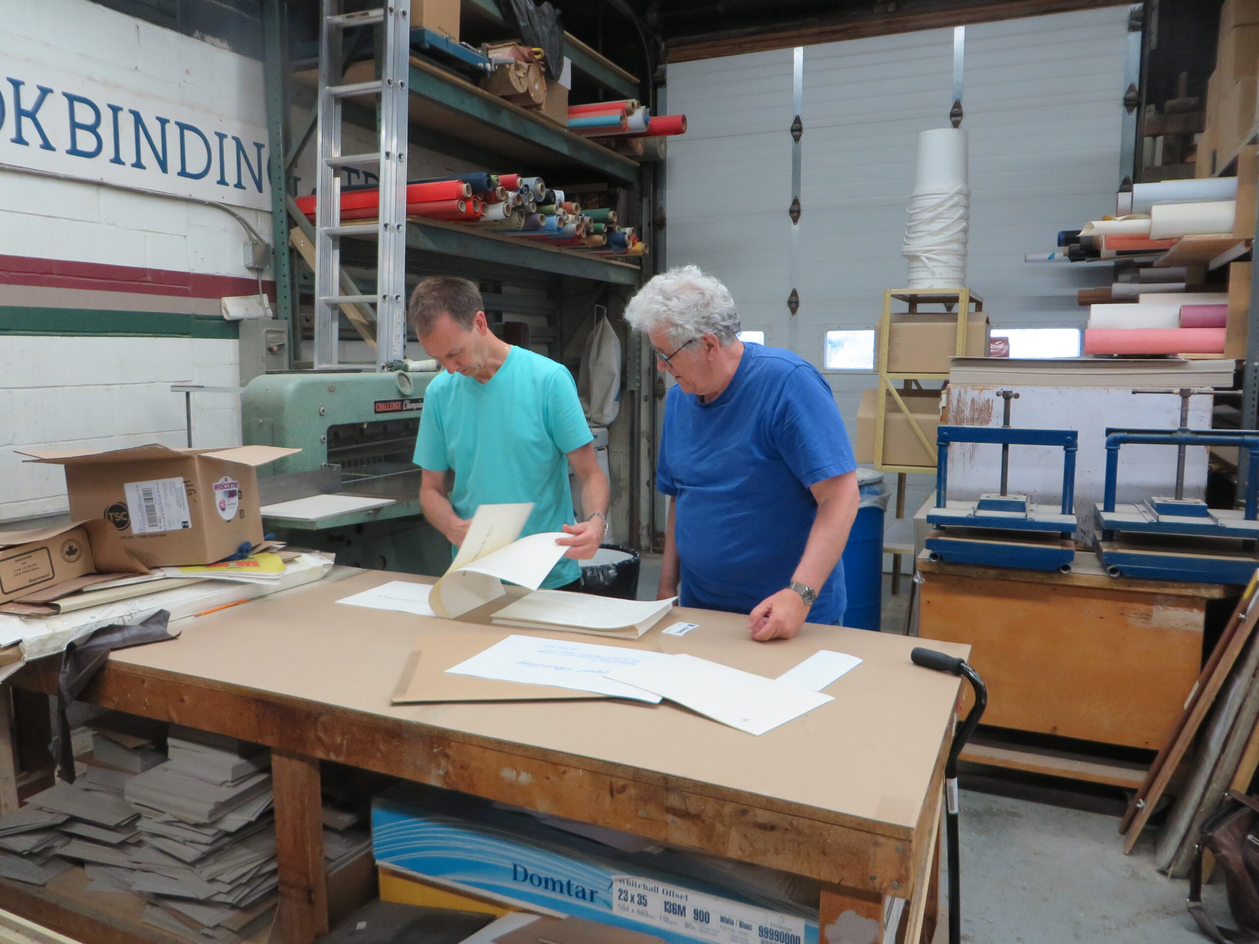 RR Keith and Parr with pages