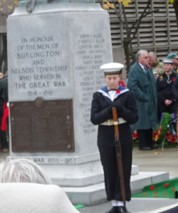 Remembrance Standing guard